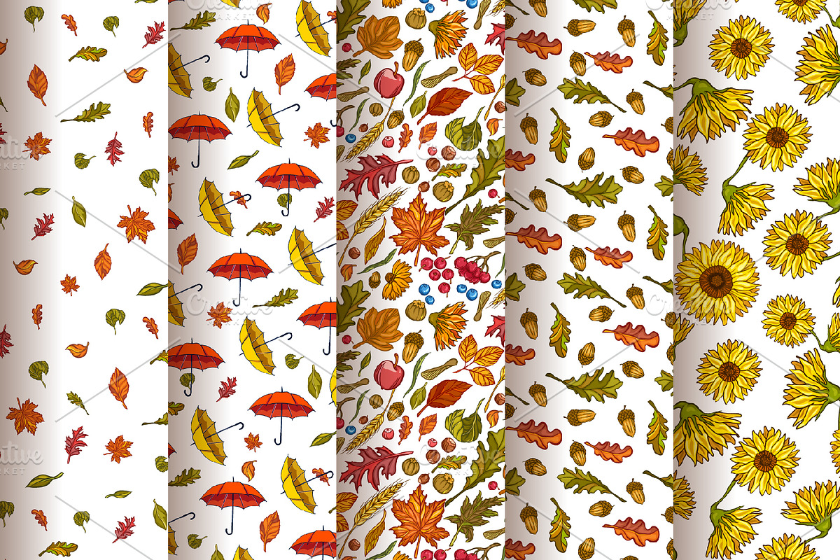 Hello Autumn Collection, a Decorative Illustration by VioSilent (Photo 9 of 10)