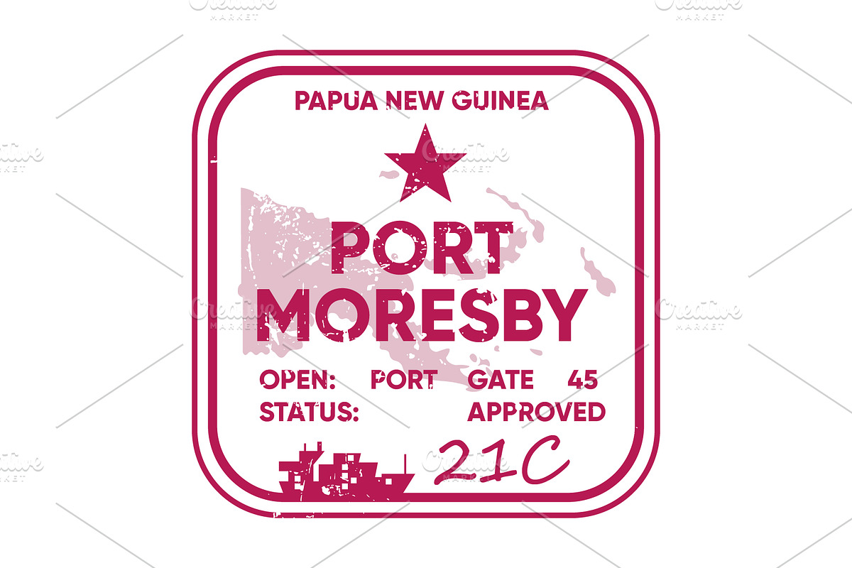 Passport Stamps & Travel Visa Signs, a Transportation Illustration by Kaushal Jangid (Photo 24 of 28)