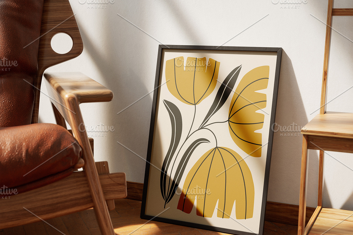 Abstract Botanical Gallery Wall Set, a Background Graphic by C Design Studio (Photo 10 of 21)