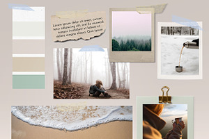 MOODBOARD TEMPLATE PSD