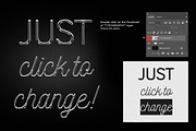 Chrome text effect, a Product Mockup by Evlogiev Studio (Thumbnail 3 of 4)