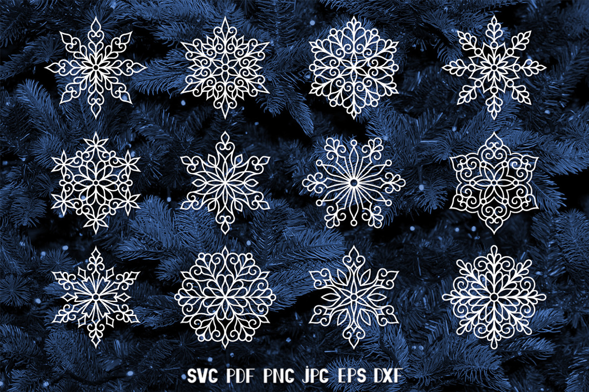 3D Snowflake Paper Cut Collection, a Graphic by Digital_Craftyfox (Photo 3 of 19)