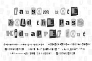Cut News gray color font, a Sans Serif Font by Zimages (Thumbnail 5 of 9)