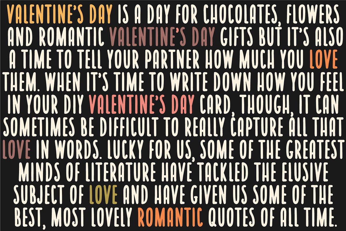 Cupid lovely font | Valentine's Day, a Script Font by Anna Zakharchenko (Photo 7 of 13)