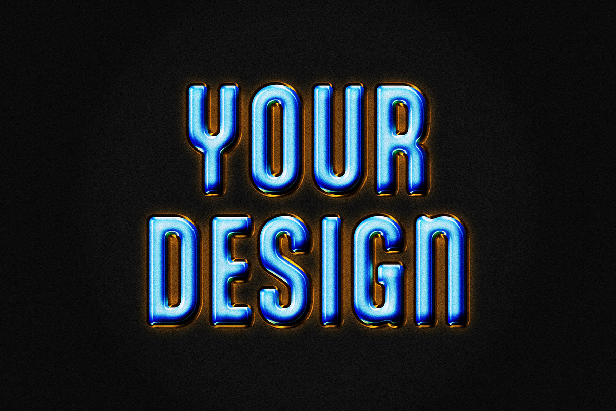 Glowing Text & Logo Template Effect, a Layer Style Add-On by Design Squad (Photo 4 of 4)
