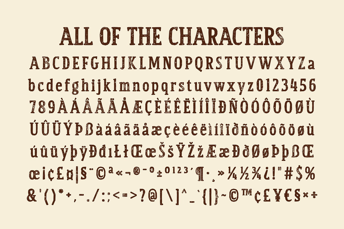 CS Dario Stamp, a Serif Font by Craft Supply Co. (Photo 8 of 8)