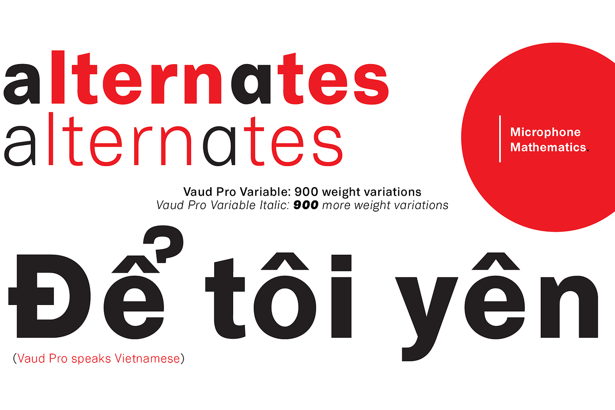 Vaud Pro Variable, a Sans Serif Font by Wordshape (Photo 6 of 13)