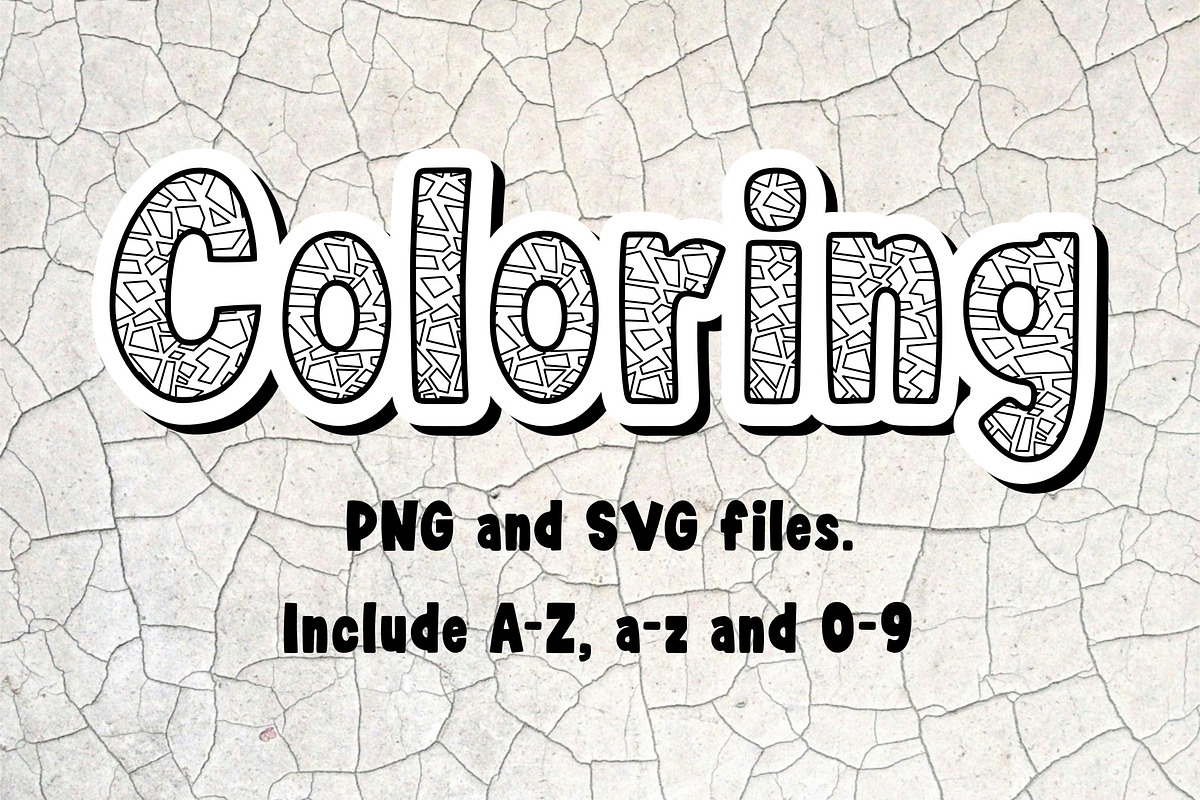 Mosaic OTF PNG SVG, a Sans Serif Font by DREAMs Soul G. (Photo 5 of 5)