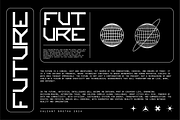VB Trulyfe - Futuristic Display Font, a Sans Serif Font by VALIANTBROTHA (Thumbnail 5 of 9)