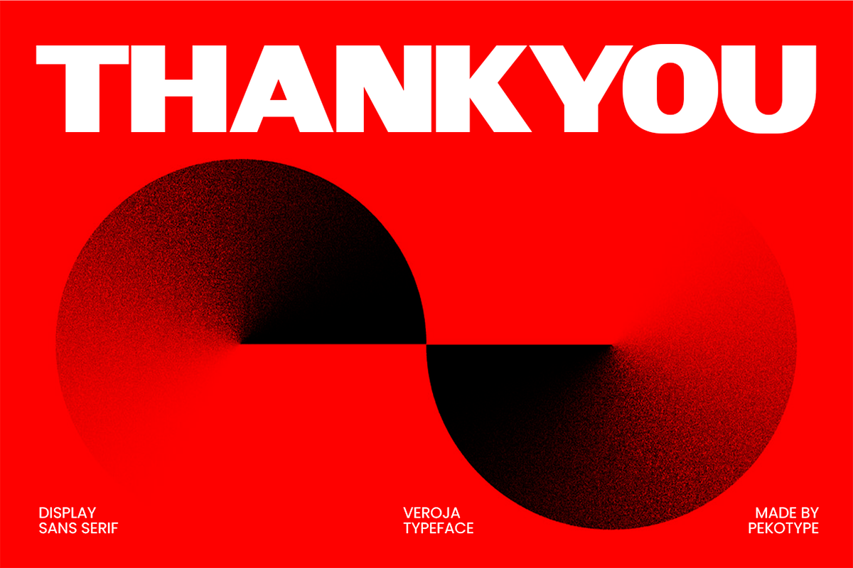 Veroja - Bold Expanded Display Font, a Sans Serif Font by Pekotype (Photo 15 of 15)