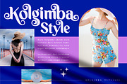 Kolgimba Modern Serif Font, a Script Font by Storytype Studio (Thumbnail 3 of 8)