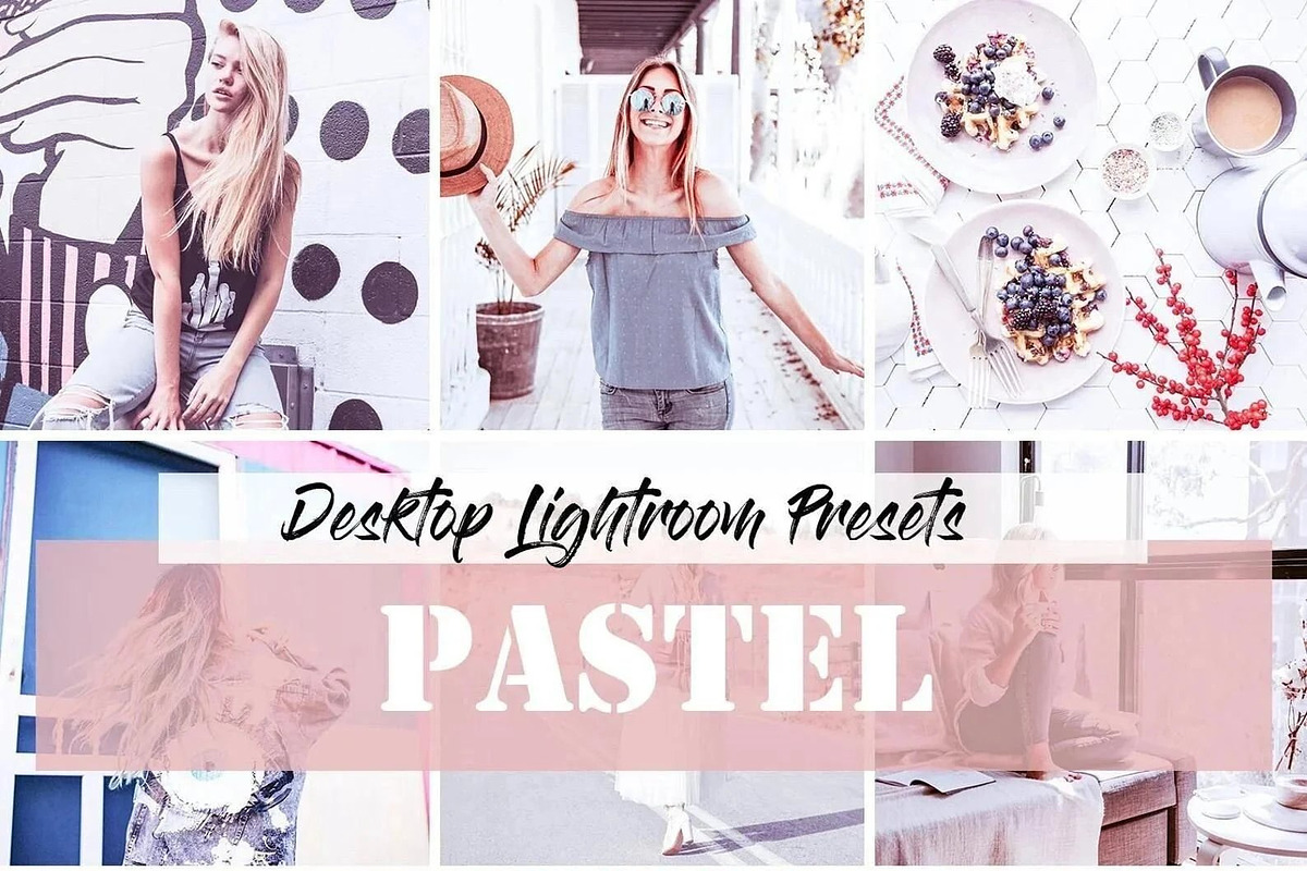10 Pastel Creamy Lightroom Presets, a Preset Add-On by LucaTheme (Photo 1 of 9)