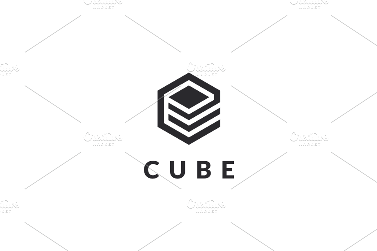 Cube Logo, a Branding & Logo Template by yopie | Creative Market