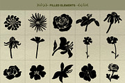 Botanical Vibes: 120 Floral Elements, an Object Illustration by Sheikhadesign (Thumbnail 7 of 15)