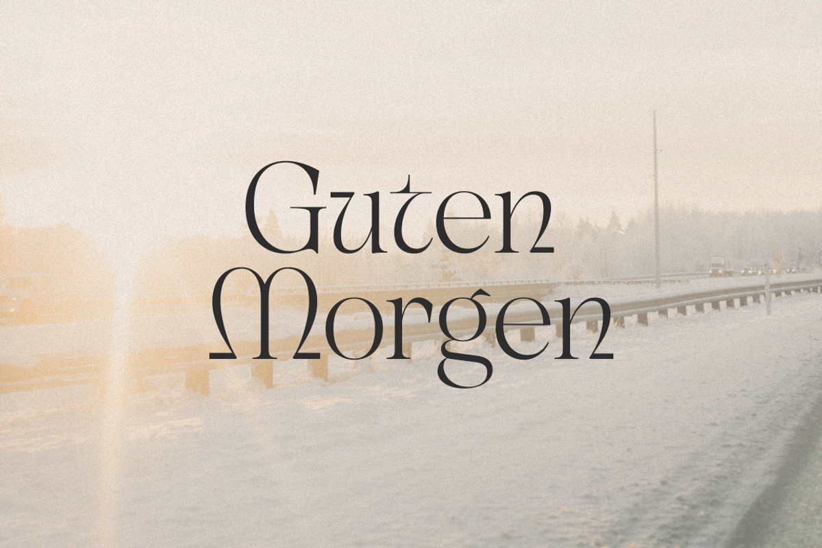 Unclare Modern Ligature Font, a Serif Font by Heinzel Std (Photo 2 of 14)