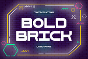 Bold Brick - Logo Font, a Font by PutraCetol Studio (Thumbnail 6 of 12)