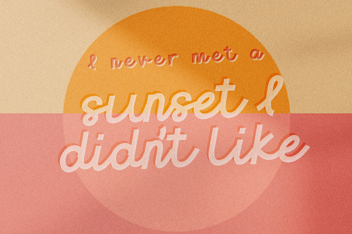 Goldie & Me Script Font, a Script Font by Creativeqube Design (Photo 3 of 6)