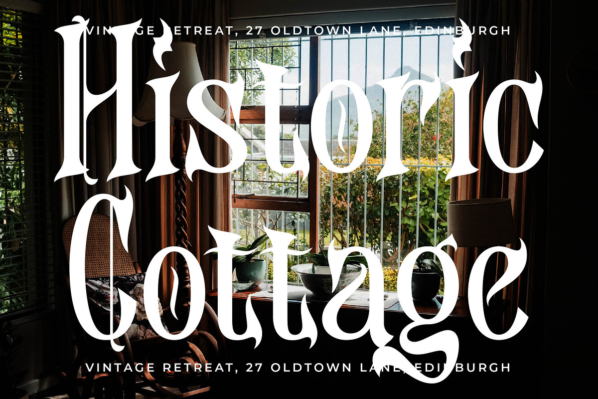 Hazelgen Modern Blackletter Serif, a Blackletter Font by timelesstype.co (Photo 16 of 20)