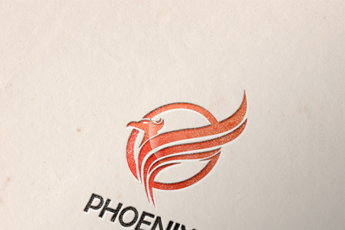 Phoenix Bird Logo Template, a Branding & Logo Template by Raj Shop (Photo 1 of 3)