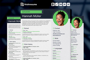 Audit Specialist Resume Template