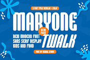 MAMBOO MILKY - Modern Font, a Sans Serif Font by Viswal Studio (Thumbnail 2 of 7)