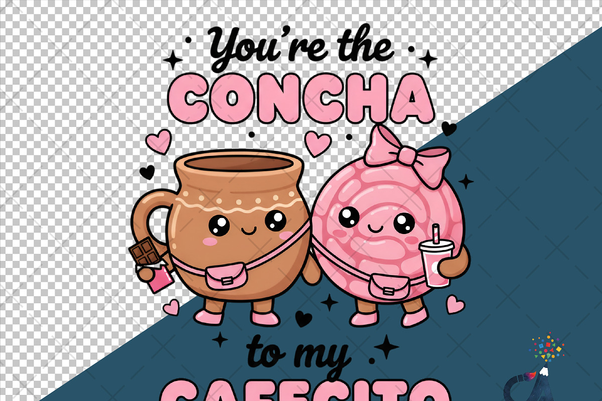 You're Concha Valentine Png, an Illustration by Creative Art (Photo 6 of 6)