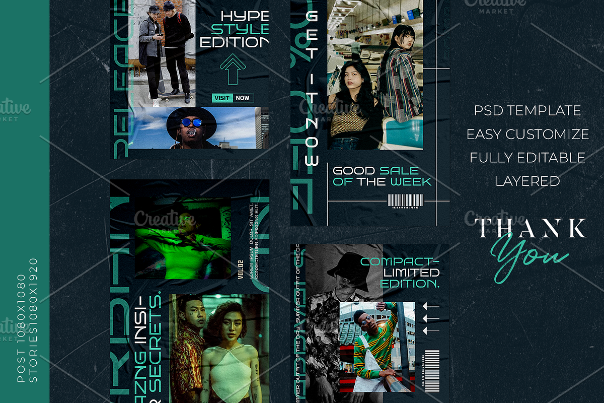 Hype Instagram Template - Higheer, a Social Media Template by Gibcreat (Photo 4 of 4)