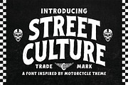 Street Culture a Rustic Serif Font, a Sans Serif Font by Blankids Studio (Thumbnail 1 of 7)