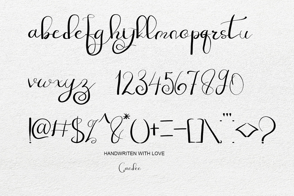 Maharani, a Script Font by Canden Meutuah (Photo 6 of 8)