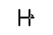H Logo With Bird, a Branding & Logo Template by Salman Shop (Thumbnail 4 of 4)
