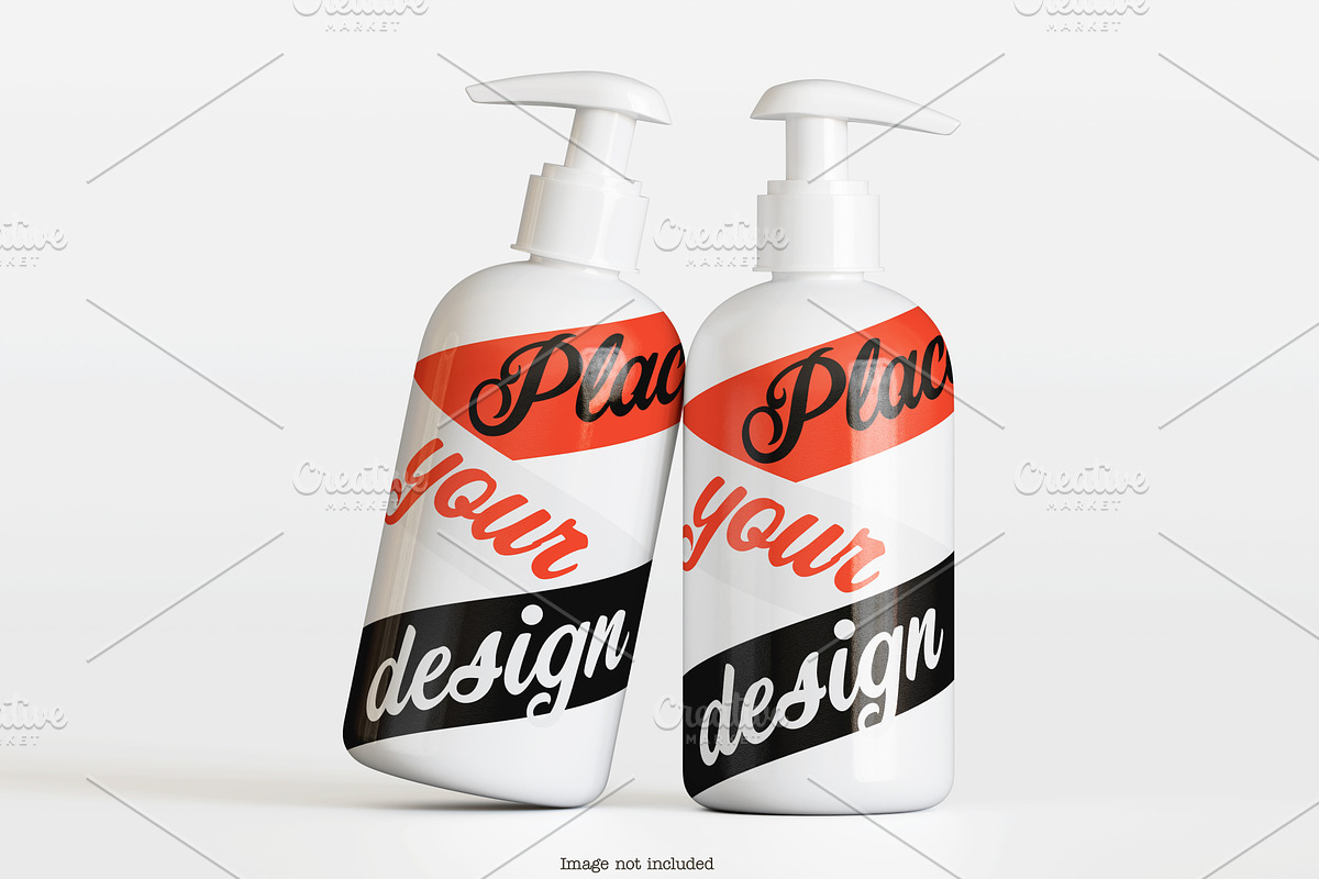 Cosmetic pump mockup bundles, a Cups & Container Mockup by Ambo Ampeng (Photo 23 of 32)