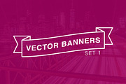 Vector Banners / Ribbons Set 1, an Object Graphic by npdstudio (Thumbnail 2 of 2)