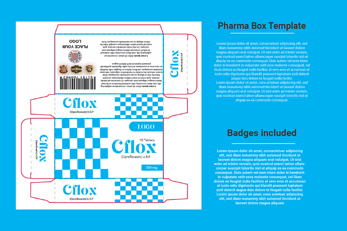 Versatile Pharma Box Template, a Templates & Theme by Design Fusion (Photo 2 of 4)
