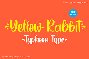 Yellow Rabbit Font