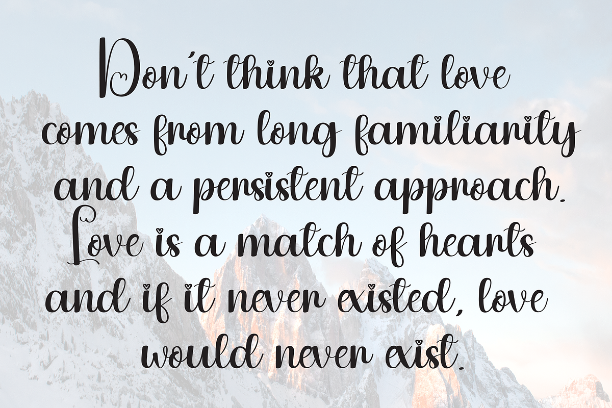Baby Vintage | Script Font preview 6