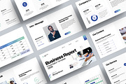Business Report Presentation Design, a Presentation Template by MightyDesign (Thumbnail 1 of 8)