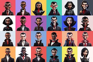 125 Animoji - Vampire People