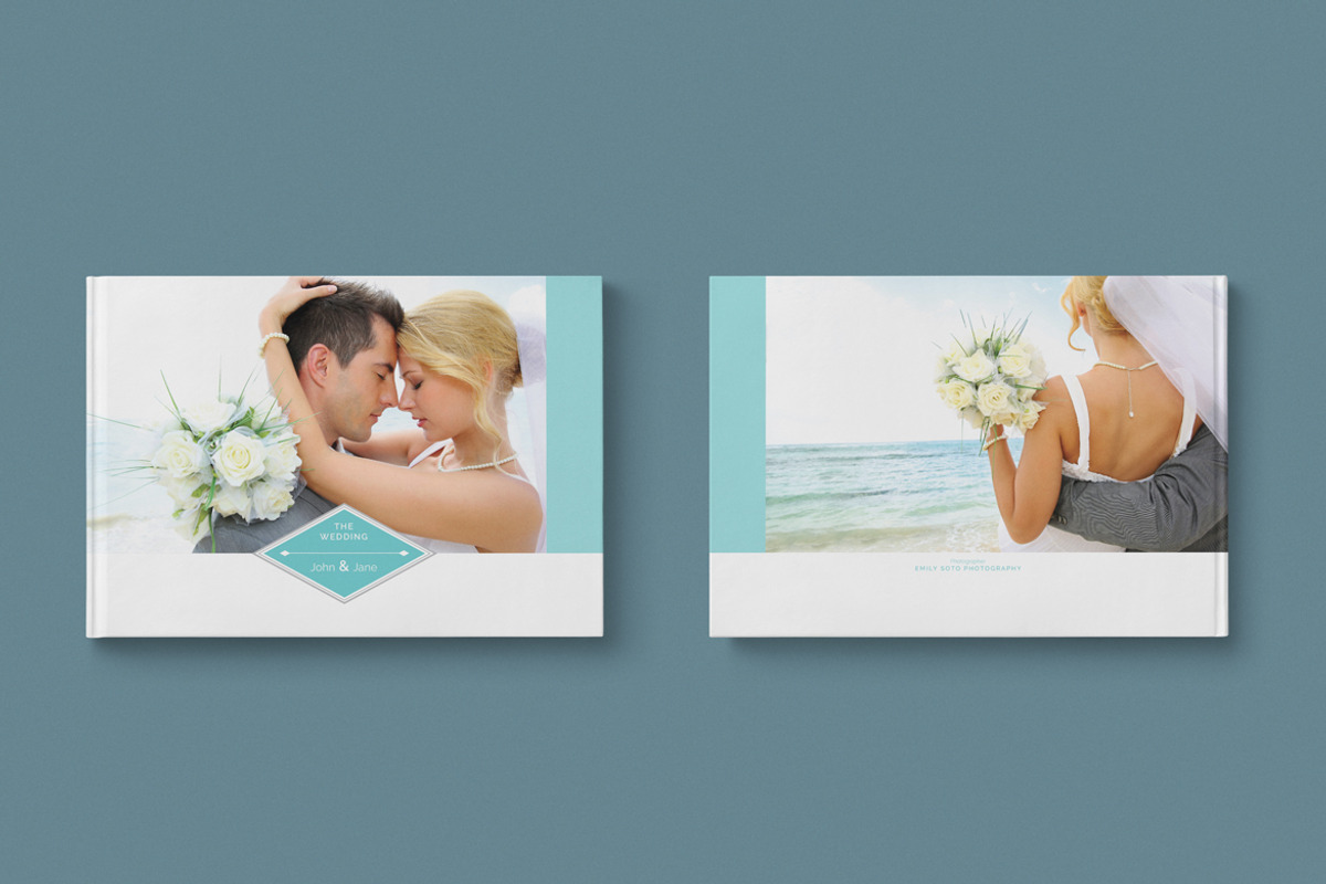 Wedding Album Template, a Brochure Template by adekfotografia (Photo 2 of 12)