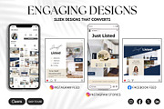 900+ Real Estate Just Listed Canva, a Social Media Template by Studioxhq (Thumbnail 5 of 7)