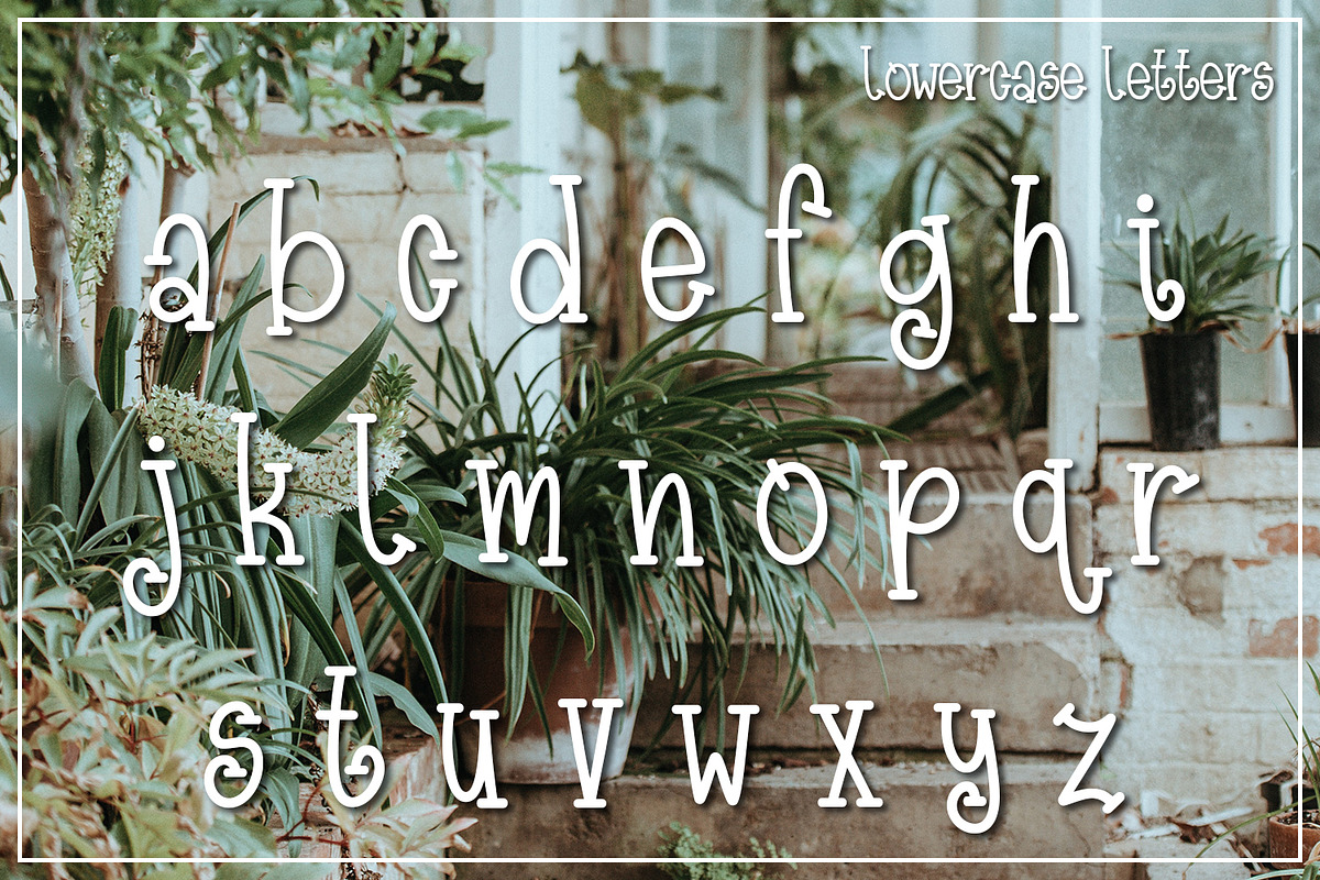 Farmhouse Garden, a Handwritten Font by Endless Time Graphics (Photo 6 of 7)