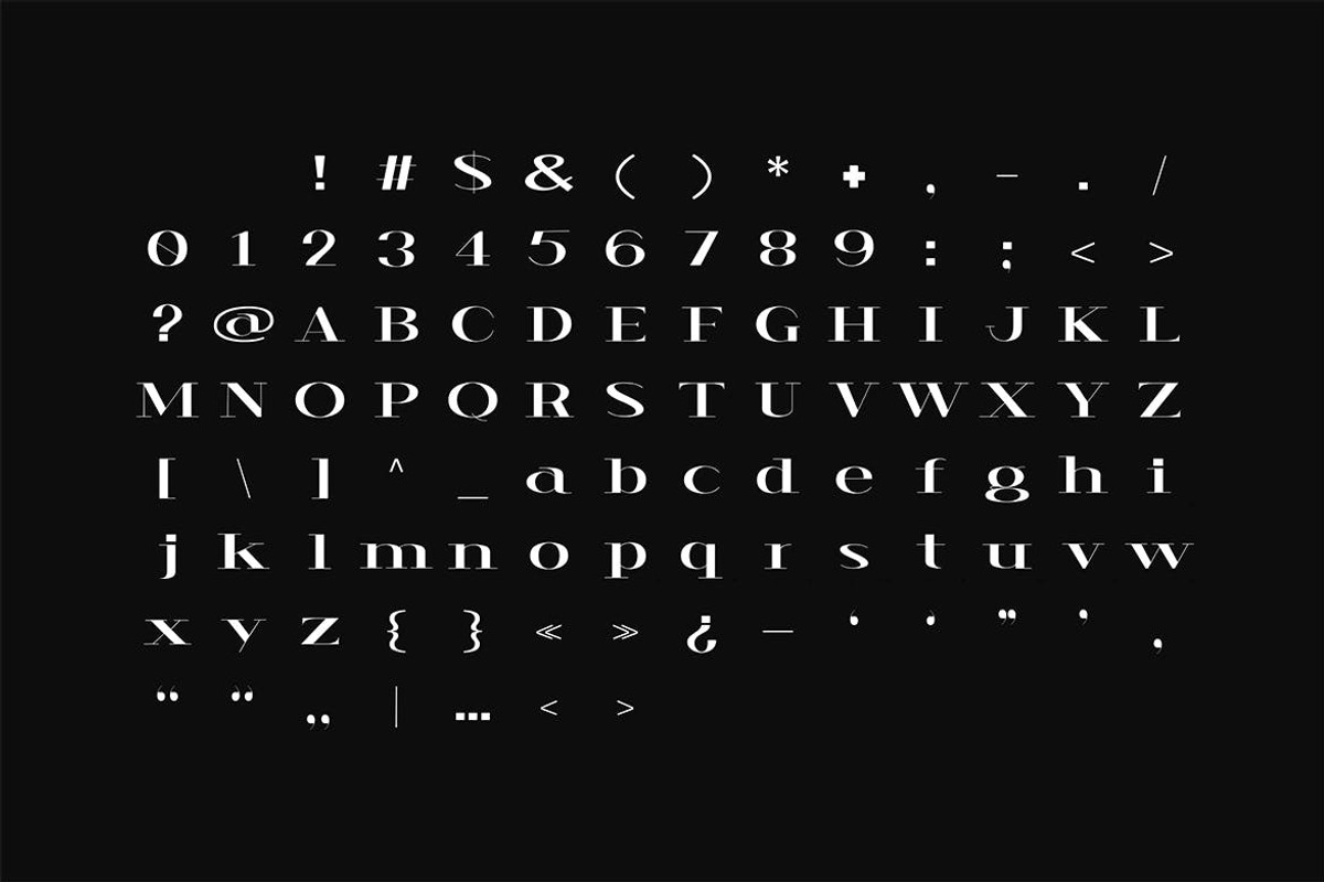 Verve - Modern Serif Font, a Serif Font by Webhance Studio (Photo 7 of 9)