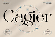 Cagier, a Serif Font by Nathatype (Thumbnail 1 of 10)