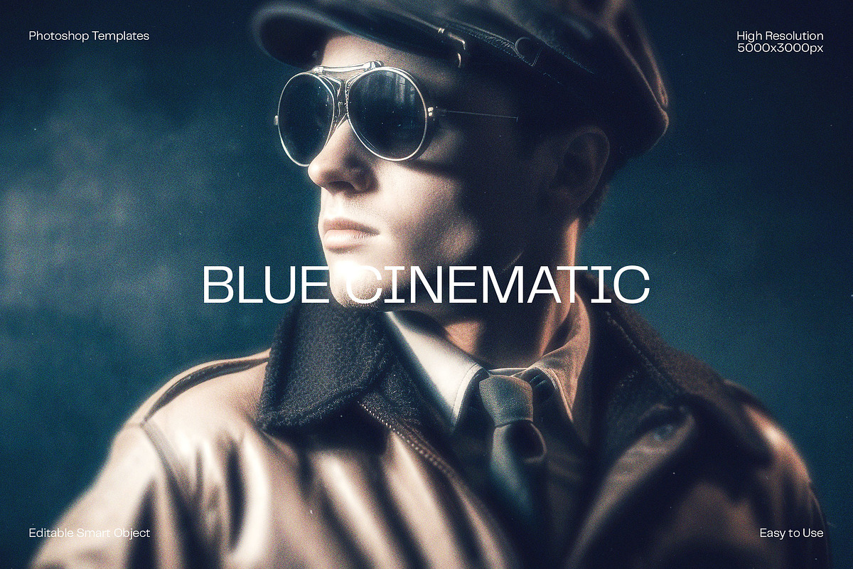 Blue Cinematic Photo Effect, a Layer Style Add-On by dokudokunomi (Photo 1 of 5)