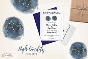 Star Signs Set Watercolor Astrology, an Illustration by Bloomella (Thumbnail 4 of 7)