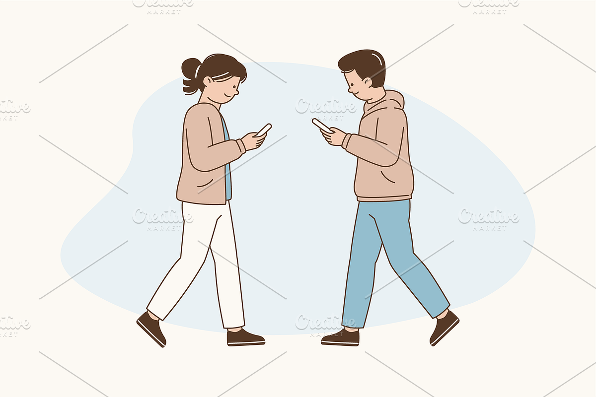 The Screen Divide Illustration, an Object Graphic by Jump Studio (Photo 12 of 12)