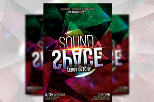 Sound Space - Flyer Template