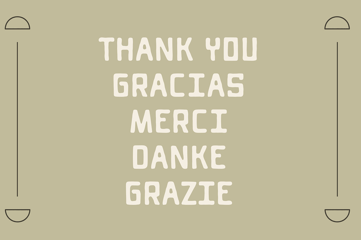 Creosote | Rugged Sans Serif Font, a Font by Amber Morgan (Photo 5 of 6)