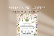 Fairy Garden Canva Templates Invite, an Invitation Template by Blooming Daisy (Thumbnail 2 of 4)