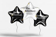 Start Foil Balloon Mockup, a Product Mockup by SLAB! Design (Thumbnail 6 of 7)
