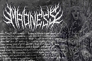 Arcane Shadows Death Metal Font, a Blackletter Font by Fonday Studio (Thumbnail 9 of 13)